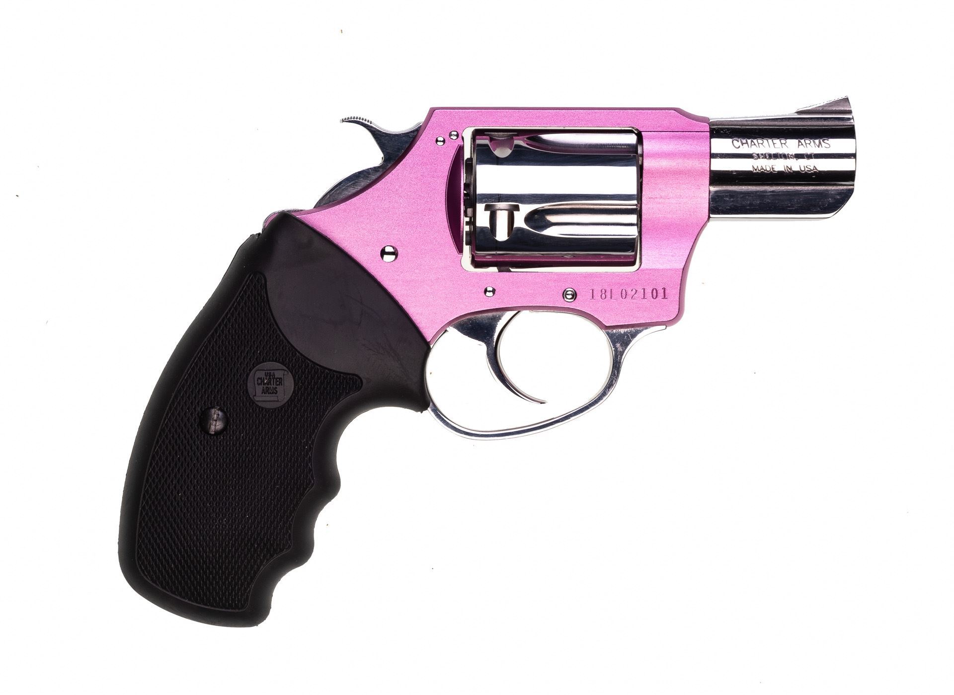 Charter Arms Chic Lady .38 Special 2" Barrel 5rd Pink Hi-Polish Revolver - Image 2