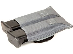 Blue Force Gear-Belt Mounted Ten-Speed® Double Pistol Mag Pouch - Wolf Gray