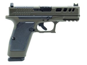 LFA LF AMPX Pistol G19X Frame 9mm 3.9 in. Barrel 17Rd OD green