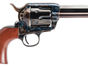Cimarron PP410MALO El Malo Pre-War 1896-1940 45 Colt (LC) 6 Shot, 4.75" Blued  Octagon Steel Barrel, Blued Cylinder, Color Case Hardened Steel Frame, Walnut Grip, Exposed Hammer