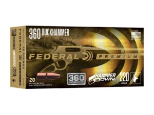FEDERAL 360 BUCKHAMMER 220GR HAMMERDOWN 20 RD/BX 10 BX/CS