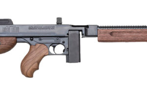 Thompson T110SH 1927A-1 Deluxe 45 ACP Caliber with 18" Barrel, 10+1 Capacity (Stick), Blued Metal Finish, American Walnut Stock Horizontal Wood Grip Right Hand