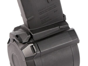 Magpul MAG576-BLK PMAG GEN M3 60rd Drum 223 Rem/5.56x45mm NATO Fits AR-15/M16/M4 Black Polymer