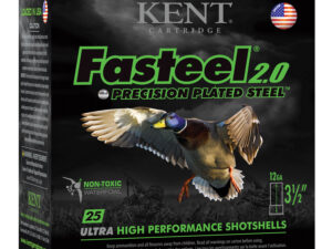 Kent Cartridge K1235FS404 Fasteel 2.0  12 Gauge 3.50" 1 3/8 oz 4 Shot 25 Per Box/ 10 Case