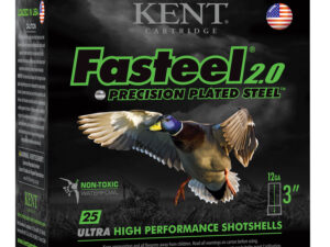 Kent Cartridge K123FS321 Fasteel 2.0  12 Gauge 3" 1 1/8 oz 1 Shot 25 Per Box/ 10 Case