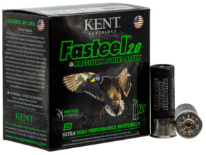 Kent Cartridge K122FS304 Fasteel 2.0  12 Gauge 2.75" 1 1/16 oz 4 Shot 25 Per Box/ 10 Case