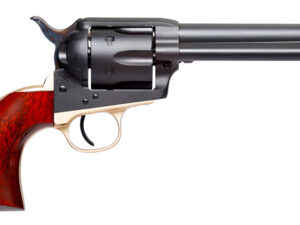 Taylors & Company 550429DE Old Randall  357 Mag Caliber with 5.50"  Barrel, 6rd Capacity Cylinder, Overall Matte Blued Finish Steel, Walnut Grip & Overall Taylor Polish