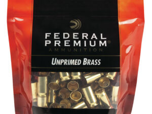 Federal PH40UPB100 Gold Medal Premium 40S&W Handgun Brass 100/Bag