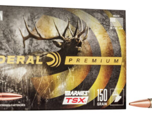 Federal P308V Premium  308Win 150gr Barnes TSX 20 Per Box/10 Case