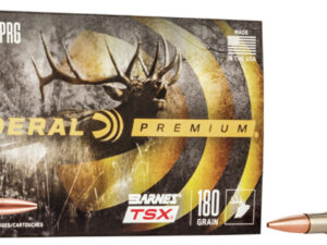 Federal P3006AE Premium  30-06Springfield 180gr Barnes TSX 20 Per Box/10 Case