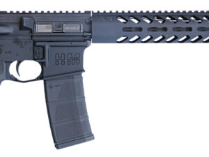 HM Defense HM15FMB556L Defender M5L  5.56x45mm NATO Caliber with 16" Barrel, 30+1 Capacity, Black Hard Coat Anodized Metal Finish, Black Mil-Spec HM Stock & Enhanced Polymer Grip Right Hand