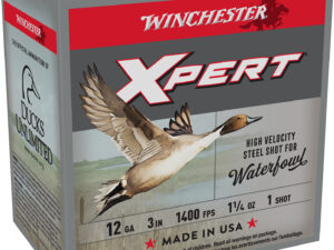 Winchester Ammo WEX123H1 Super X Xpert High Velocity 12Gauge 3" 1 1/4oz 1Shot 25 Per Box/10 Case