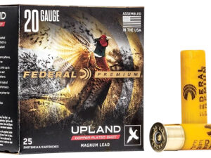 Federal P2585 Premium Wing-Shok Magnum 20Gauge 3" 1 1/4oz 5Shot 25 Per Box/10 Case