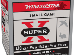 Winchester Ammo X417 Super X Heavy Game Load High Brass 410Gauge 2.50" 1/2oz 7.5Shot 25 Per Box/10 Case