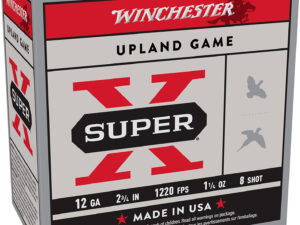 Winchester Ammo XU12SP8 Super X Heavy Game Load 12Gauge 2.75" 1 1/4oz 8Shot 25 Per Box/10 Case