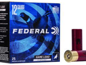 Federal H1265 Game-Shok High Brass 12Gauge 2.75" 1 1/4oz 5Shot 25 Per Box/10 Case