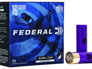 Federal H1634 Game-Shok High Brass 16Gauge 2.75" 1 1/8oz 4Shot 25 Per Box/10 Case