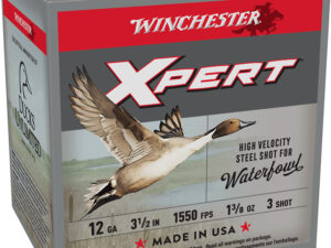 Winchester Ammo WEX12L3 Super X Xpert High Velocity 12Gauge 3.50" 1 3/8oz 3Shot 25 Per Box/10 Case