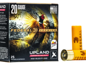 Federal PF2046 Premium Wing-Shok Pheasant Forever High Velocity 20Gauge 2.75" 1oz 6Shot 25 Per Box/10 Case