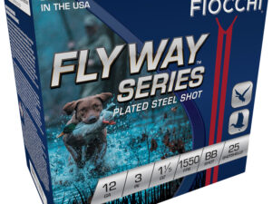Fiocchi 123ST15B Flyway  12Gauge 3" 1 1/5oz BBShot 25 Per Box/10 Case