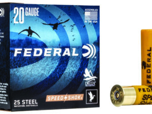 Federal WF2091 Speed-Shok  20Gauge 3" 7/8oz 1Shot 25 Per Box/10 Case
