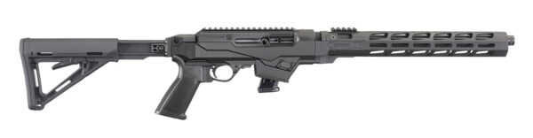 Ruger 19124 PC Carbine  9mm Luger 10+1 16.12" Threaded/Fluted Barrel, Type III Hard Coat Anodized Aluminum Alloy Receiver, Magpul 6 Position MOE Stock, M-LOK Accessory Slots, Optics Ready