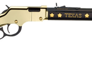 Henry H004TX Golden Boy Texas Tribute Full Size 22 Short, 22 Long, 22 LR, 16 LR/21 Short, 20" Blued Barrel, Brasslite Metal Finish & American Walnut Stock Right Hand