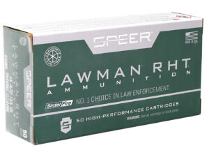 Speer 53395 Lawman Training RHT 45ACP 155gr SinterFire Frangible 50 Per Box/20 Case