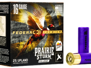 Federal PFX164FS6 Premium Prairie Storm FS 16Gauge 2.75" 1 1/8oz 6Shot 25 Per Box/10 Case