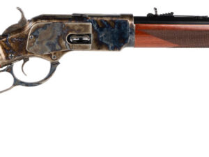 Taylors & Company 550202DE 1873 Taylor Tuned 357 Mag 10+1 18" 1/2 Octagon Barrel Walnut Fixed Pistol Grip Stock Color Case Hardened Right Hand