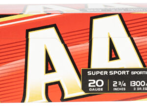 Winchester Ammo AASC207VP AA Sporting Clay 20Gauge 2.75" 7/8oz 7.5Shot 100 Bx/2 Case *Value Pack