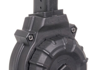 ProMag DRMA12 Standard  50rd Drum 9mm Luger Fits AR-15 Compatible w/ Glock Style Mags Black DuPont Zytel Polymer