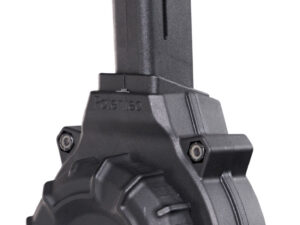 ProMag DRMA19 Standard  50rd Drum 40 S&W Compatible w/ Glock 22/23 Black DuPont Zytel Polymer