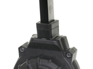 ProMag DRMA18 Standard  40rd Drum 45 ACP Fits Hi-Point 4595TS Carbine Black DuPont Zytel Polymer