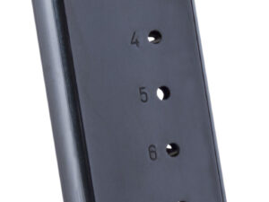 Mec-Gar MGCO4507BPF Standard  Blued Detachable 7rd 45 ACP for 1911 Officer