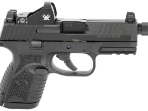 FN 66100803 509CT w/Optic 9mm Luger 10+1 4.32" Black Steel Threaded Barrel, Black PVD Optic Cut/Serrated Steel Slide & Polymer Frame w/Picatinny Rail, Vortex Viper Red Dot, Ambidextrous