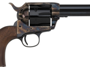 Pietta HF45CHS434NM 1873 Great Western II Californian 45 Colt (Long Colt) 6rd 4.75" Blued Steel Barrel & Cylinder, Color Case Hardened Steel Frame, Walnut Grip, Exposed Hammer