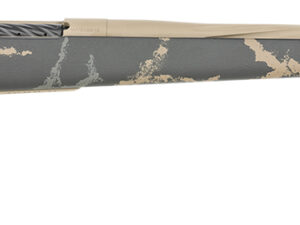 Weatherby MAM05N65CMR6B Mark V Accumark LTD 6.5 Creedmoor 4+1 22" Barrel, Burnt Bronze Cerakote Finish, Gray/Brown Accent Black Fixed Monte Carlo Stock
