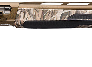 Browning 011705204 Maxus II Wicked Wing 12 Gauge 3.5" 4+1 (2.75") 28" Barrel, Burnt Bronze Cerakote, Mossy Oak Shadow Grass Habitat Stock w/Overmolded Grip Panels