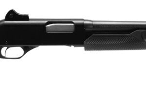 Stevens 23248 320 Security 12 Gauge 3" 5+1 18.50" Matte Black Chrome Lined Barrel, Fixed Thumbhole Stock, Ghost Ring Sights