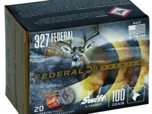 Federal P327SA Premium  327FederalMag 100gr Swift A Frame 20 Per Box/10 Case