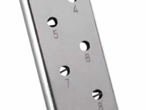 Mec-Gar MGBT3808N Standard  8rd Detachable w/Finger Rest 380 ACP Fits Bersa Thunder Nickel Carbon Steel