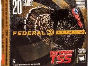 Federal PTSSX257F9 Premium Turkey Heavyweight TSS 20Gauge 2.75" 1 1/8oz 9Shot 5 Per Box/50 Case