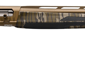 Browning 011743205 Maxus II Wicked Wing 12 Gauge 3.5" 4+1 26" Burnt Bronze Cerakote Barrel & Receiver, Mossy Oak Bottomland Synthetic Stock With SoftFlex Cheek Pad & Overmolded Grip Panels
