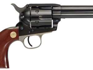 Cimarron MP410B1401 Pistoleer  45 Colt (Long Colt) 6 Shot 4.75" Blued Stainless Steel Barrel, Blued Cylinder, Blued Steel Frame, Walnut Grip, Exposed Hammer