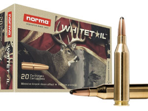 Norma Ammunition 20160462 Dedicated Hunting Whitetail 243Win 100gr Pointed Soft Point 20 Per Box/10 Case