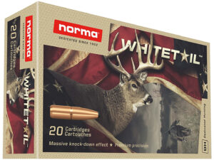 Norma Ammunition 20169562 Dedicated Hunting Whitetail 270Win 130gr Pointed Soft Point 20 Per Box/10 Case