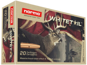 Norma Ammunition 20171512 Dedicated Hunting Whitetail 7mmRemMag 150gr Pointed Soft Point 20 Per Box/10 Case