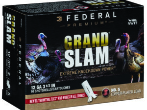 Federal PFCX139F5 Premium Grand Slam 12Gauge 3.50" 2oz 5Shot 10 Per Box/25 Case