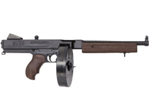Thompson TA510D 1927A-1 Deluxe 45 ACP Caliber with 10.50" Barrel, 10+1 Capacity (Drum), Blued Metal Finish, Walnut Grip Right Hand
